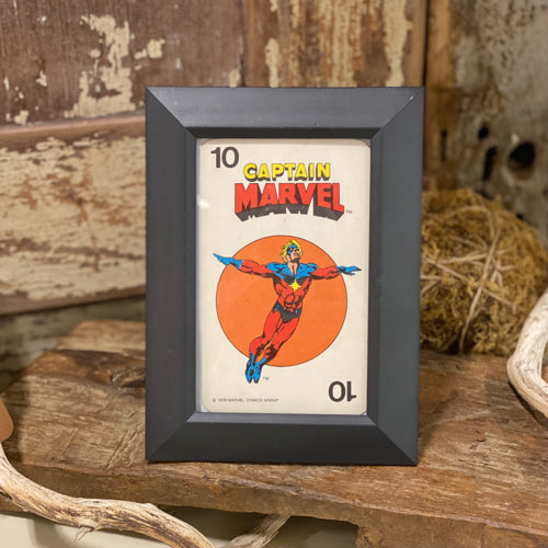 Framed 1978 Marvel Cards