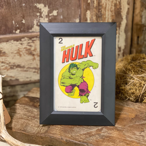 Framed 1978 Marvel Cards