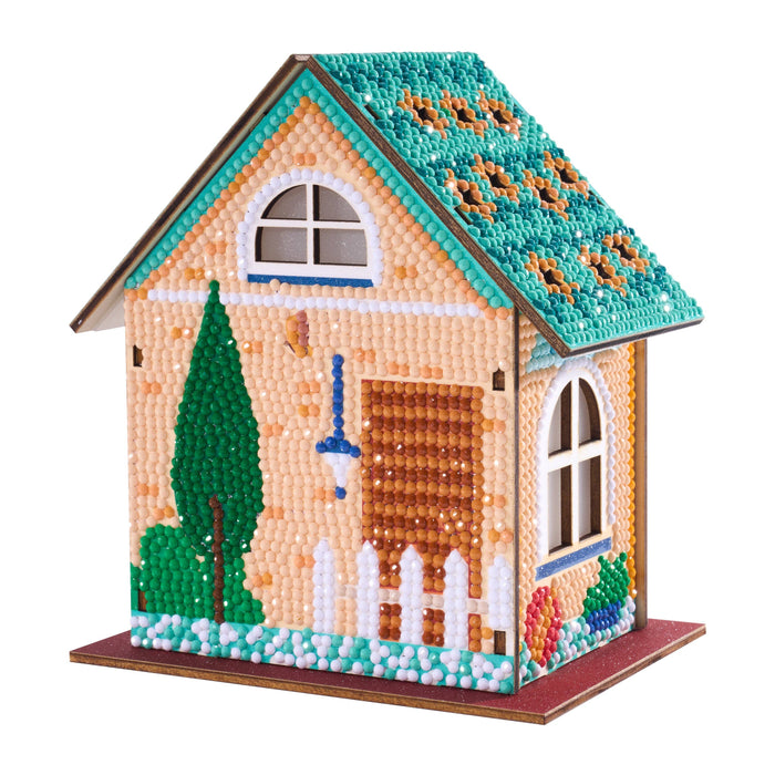 Gem House - Home Sweet Home - Diamond Art Club DIY Kit
