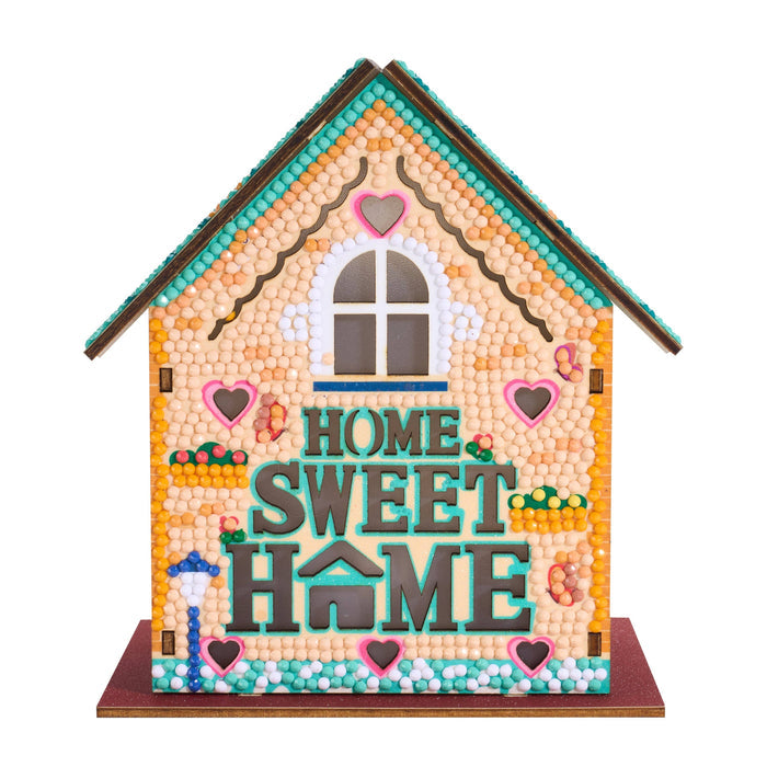 Gem House - Home Sweet Home - Diamond Art Club DIY Kit