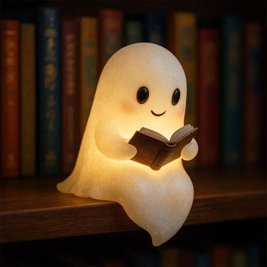 Ghosts Read Night Lights For Halloween