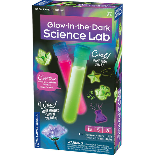 Glow In The Dark Science Lab Experiments Kit