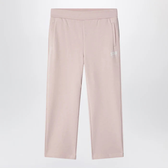 Golden Goose - Blush pink jogging trousers Brand 6Y