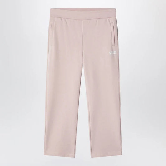 Golden Goose - Blush pink jogging trousers Brand 6Y