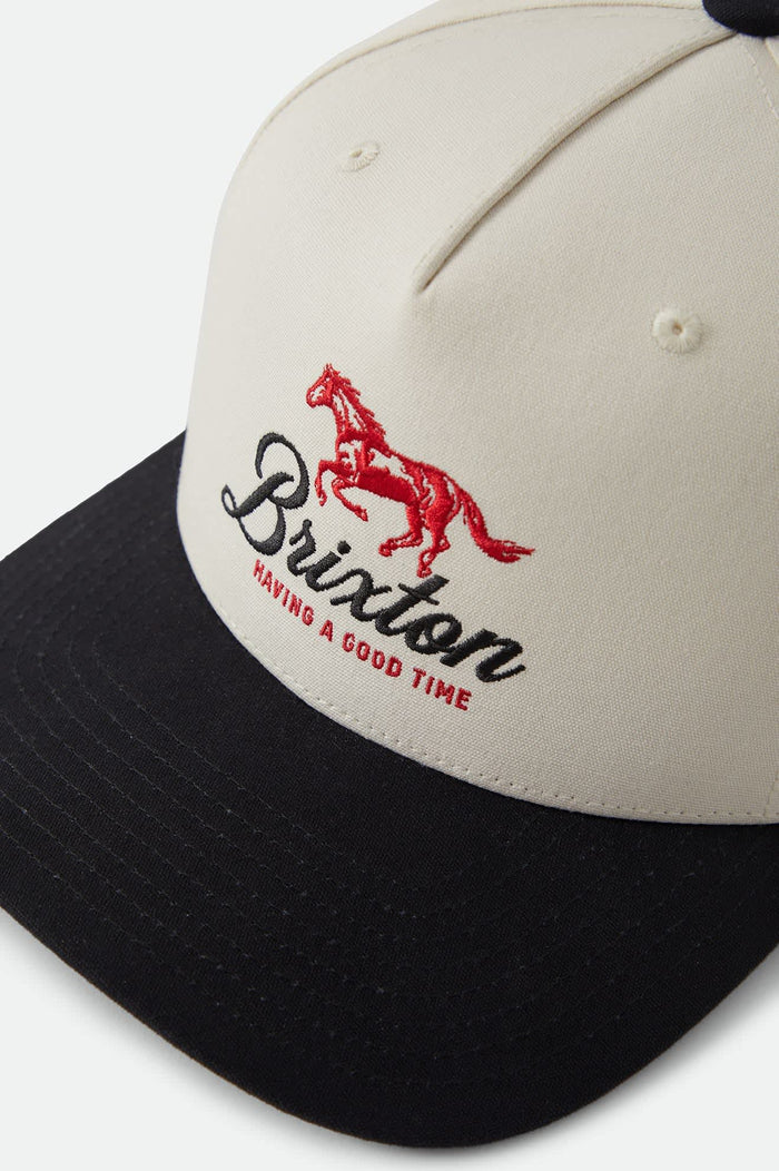 Unisex Good Times NetPlus Snapback in the color Black/Whitecap - Additional Laydown image