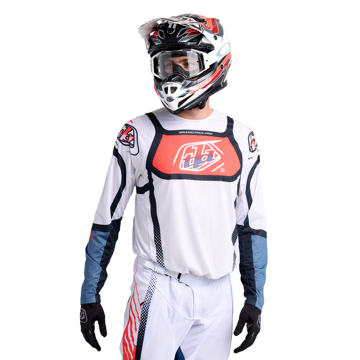 GP Pro Air Jersey Bands White / Indigo