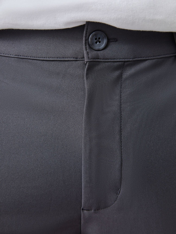 Graphite Stretch Tech Pant Front Details | Fresh Clean Threads