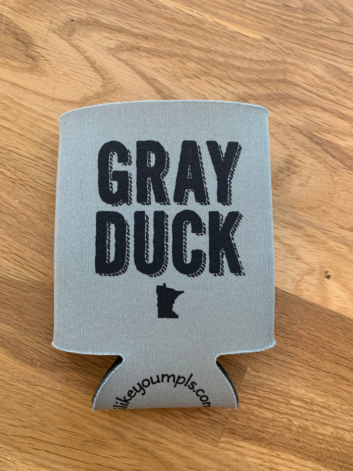 Gray Duck/Goose Koozie
