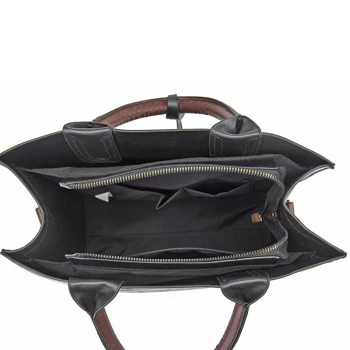 H1582 - Black Fashion Handbag Set