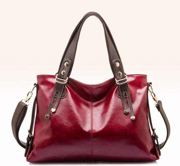 H1700 - Melani Red Tote Bag