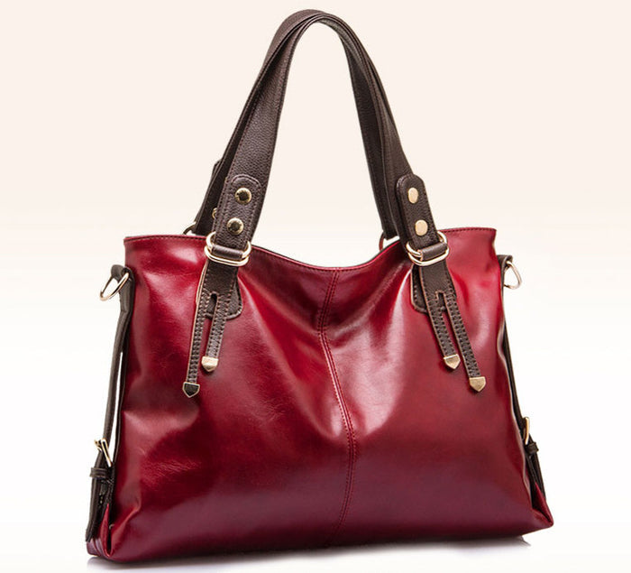 H1700 - Melani Red Tote Bag