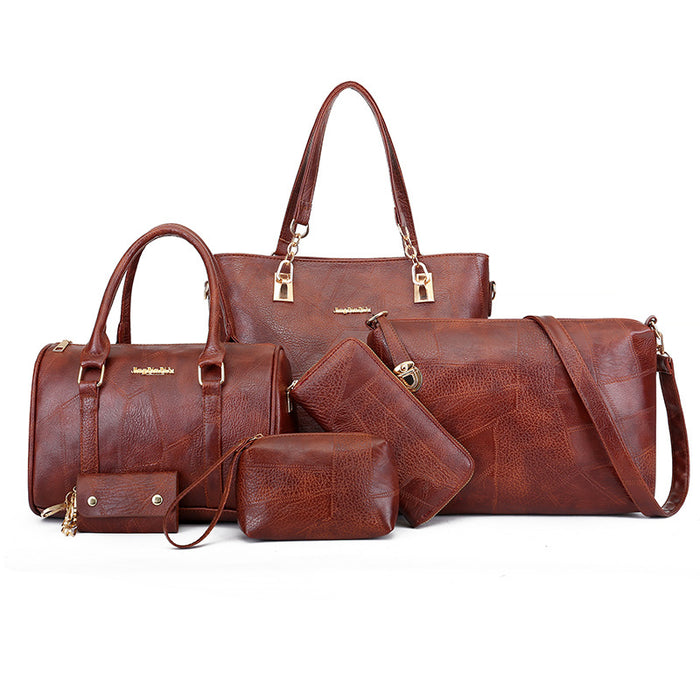 H1764 - 6Pc Fashion Handbag Set
