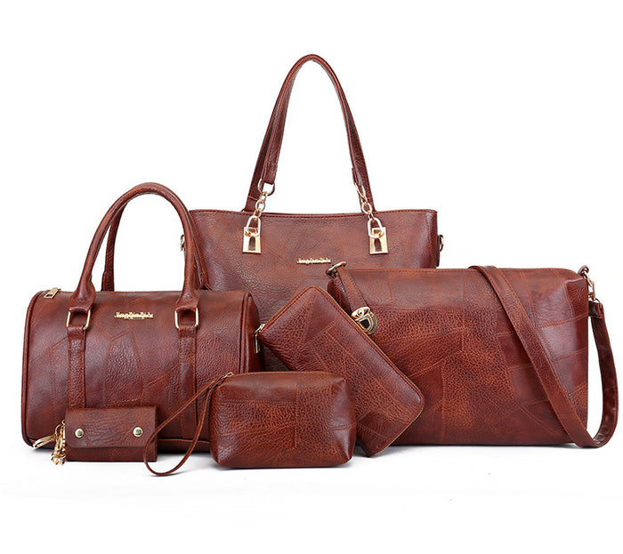 H1764 - 6Pc Fashion Handbag Set