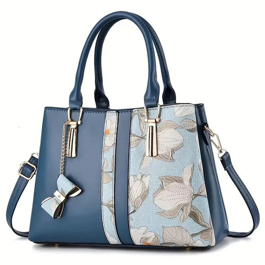 H1815 - Embroidered Fashion Handbag