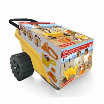Hape Construction Sand Toy Dumper Set 5 Pce