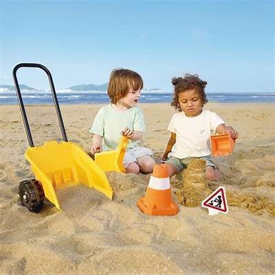 Hape Construction Sand Toy Dumper Set 5 Pce