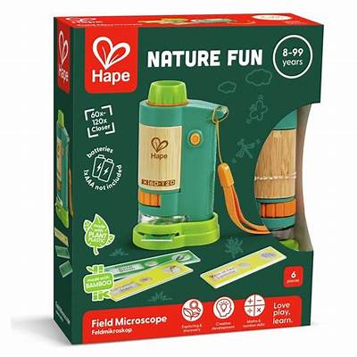 Hape Nature Fun Field Microscope 6 Pce