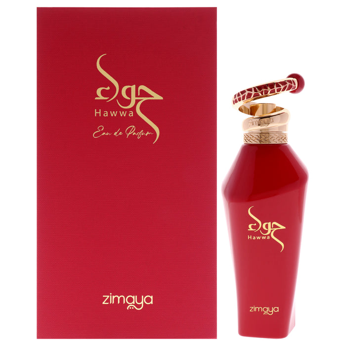Hawwa - Red by Zimaya for Unisex - 3.4 oz EDP Spray