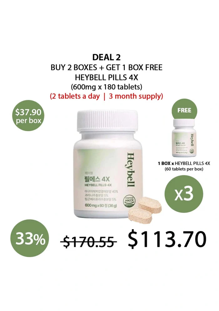 (BUY 2+1 FREE) HEYBELL PILLS 4X
