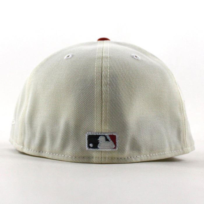 Houston Astros 2022 World Series New Era 59Fifty Fitted Hat (Chrome White Walnut Brown Gray Under Brim)