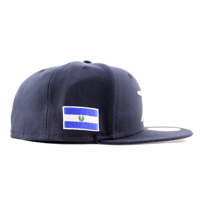 Houston Astros El Salvador New Era 59Fifty Fitted Hat (Navy Gray Under Brim)