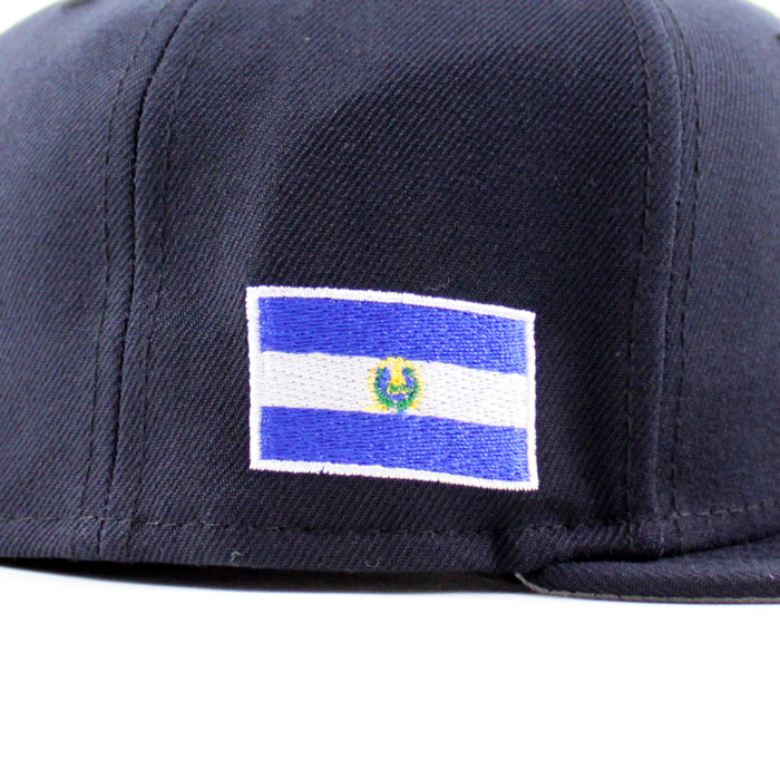 Houston Astros El Salvador New Era 59Fifty Fitted Hat (Navy Gray Under Brim)