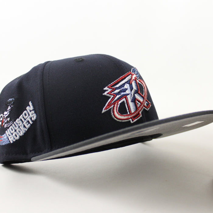 Houston Rockets New Era 59Fifty Fitted Hat (Navy Graphite Gray Under Brim)