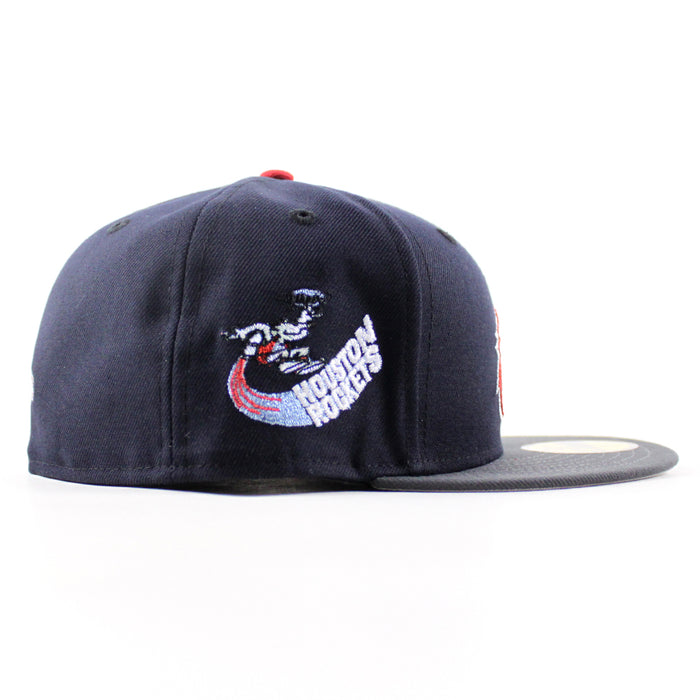 Houston Rockets New Era 59Fifty Fitted Hat (Navy Graphite Gray Under Brim)