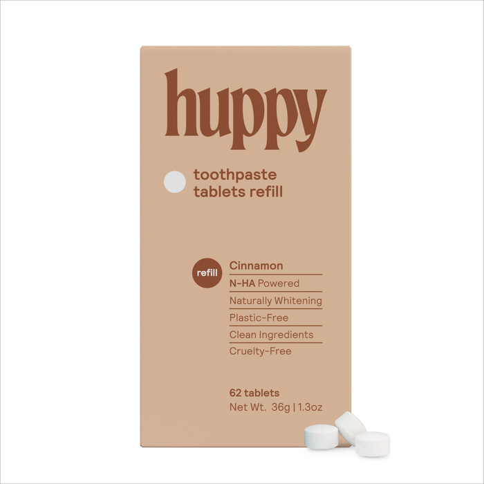 Huppy Toothpaste Tablets - Refill Packs
