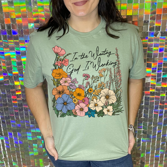 In The Waiting Graphic Tee D-1034