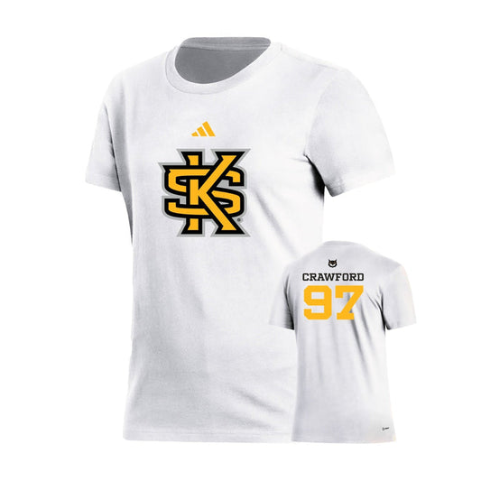 Jaiden Crawford : Women's Fresh Short Sleeve Tee  - White