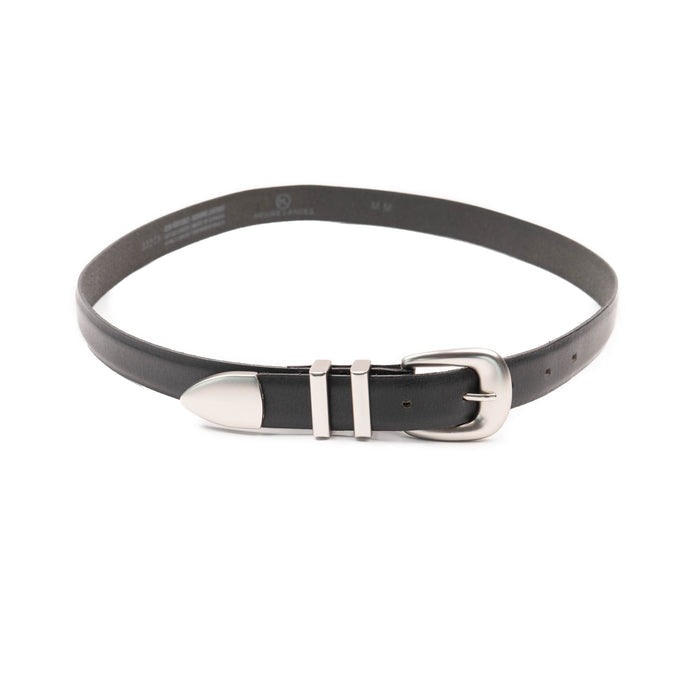 Jessie - Womens Buffalo Belt - Black by Naked & Famous Denim