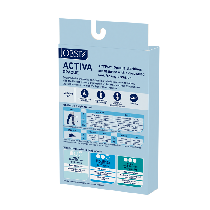 JOBST® Activa Opaque Pantyhose 20-30mmHg