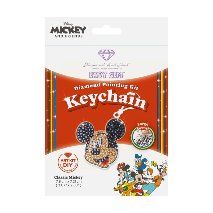 Keychain - Classic Mickey™ - Diamond Art Club DIY Kit