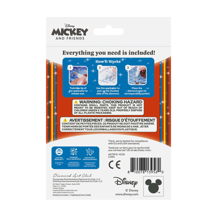 Keychain - Classic Mickey™ - Diamond Art Club DIY Kit