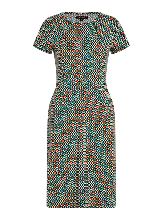 KING LOUIE Mona Dress Rizo Eden Green