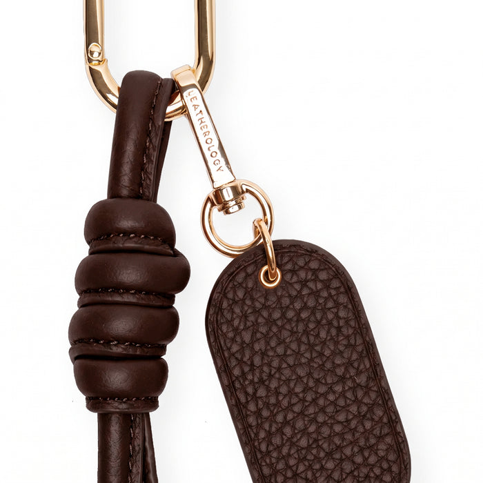 Knotted Keychain Umber