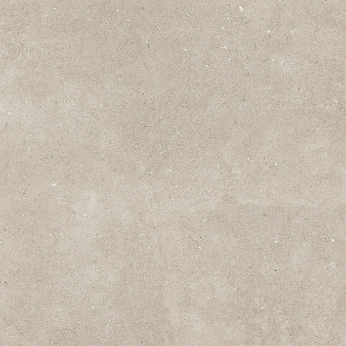 Square beige stone effect tile