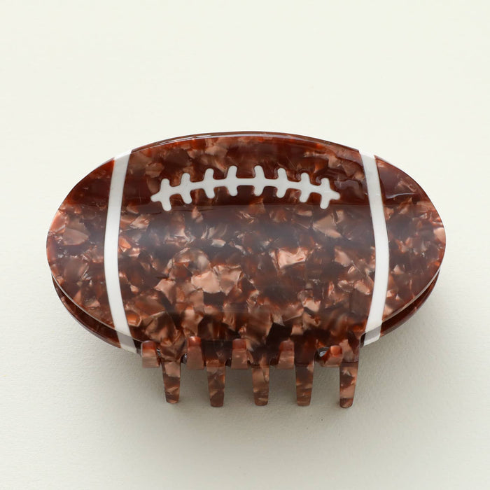 Large Football Claw Clip