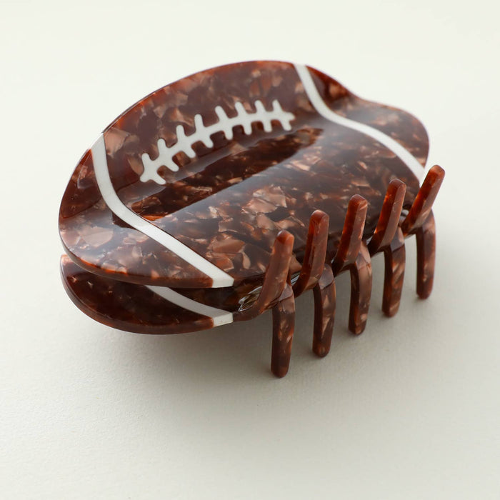 Large Football Claw Clip
