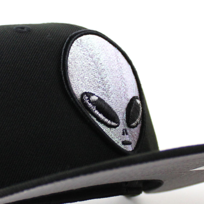 LAS VEGAS 51S 51 Patch New Era 59Fifty Fitted Hat (Black Gray Under Brim)