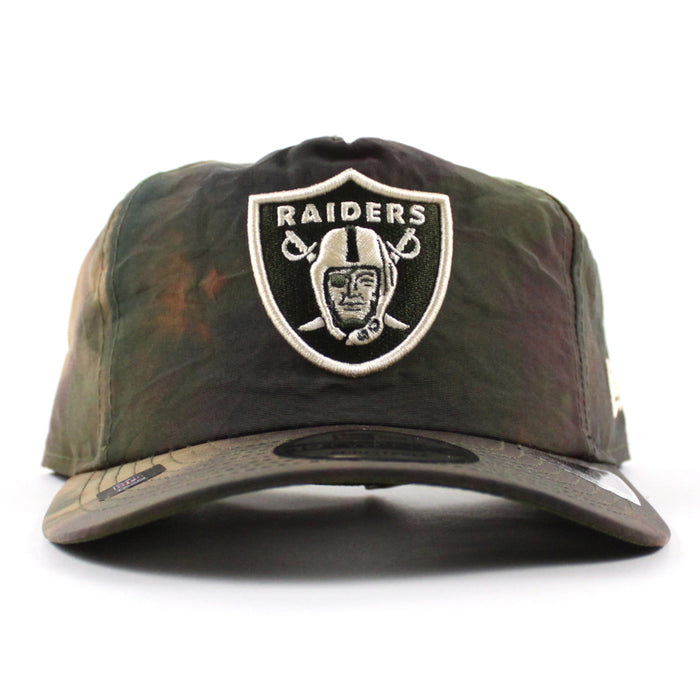 Las Vegas Raiders MERINO WOOL New Era 920 Hat (Nylon Wash Green Under Brim)