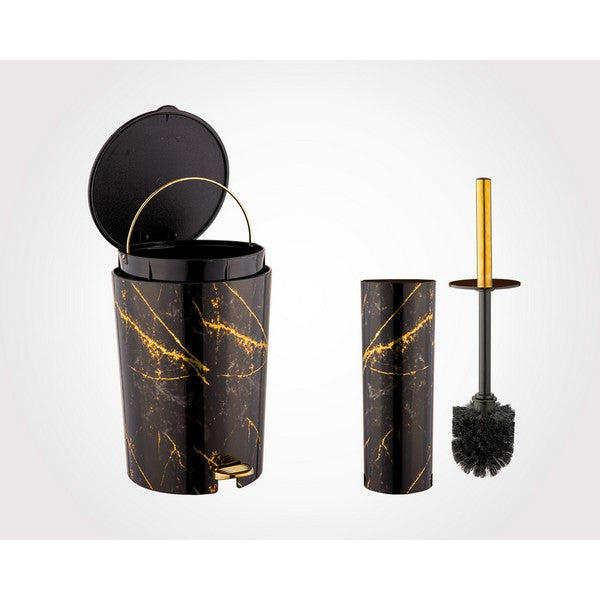 Limon Dustbin With Brush Product Code:1909