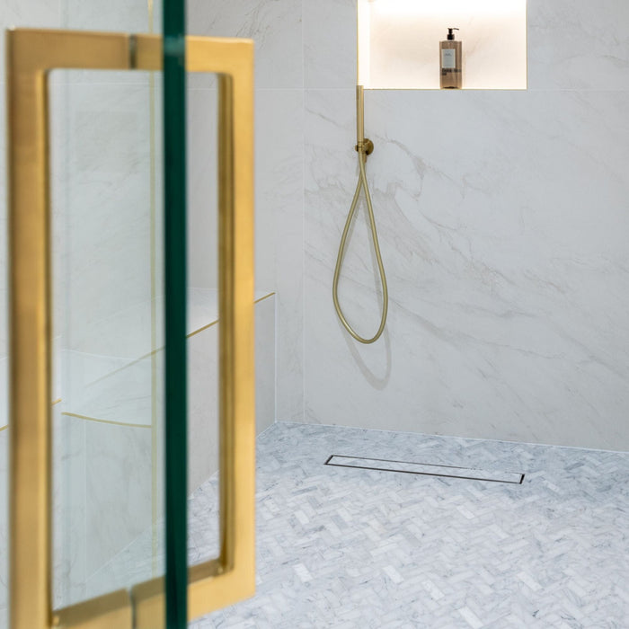 Lines Cambric Carrara Pulido Mosaic Tile Porcelanosa