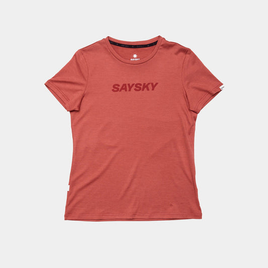 Saysky Logo Pace T-Shirt Red 5006 NWRSS20C5006