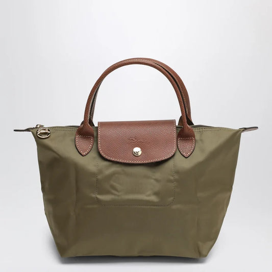 Longchamp - Olive Le Pliage Original S bag Brand U