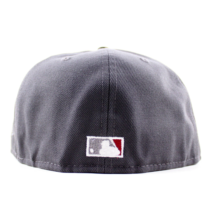 Los Angeles Dodgers 40th Anniversary New Era 59Fifty Fitted Hat (Graphite Black Gray Under Brim)