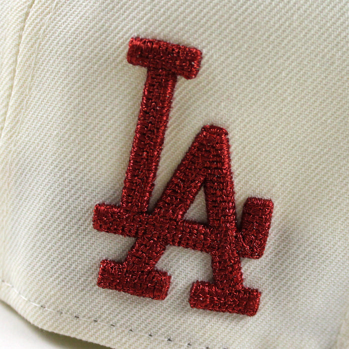 Los Angeles Dodgers Ohtani LA Chain Stitch New Era 59Fifty Fitted Hat (Chrome White Song Royal Blue Gray Under Brim)
