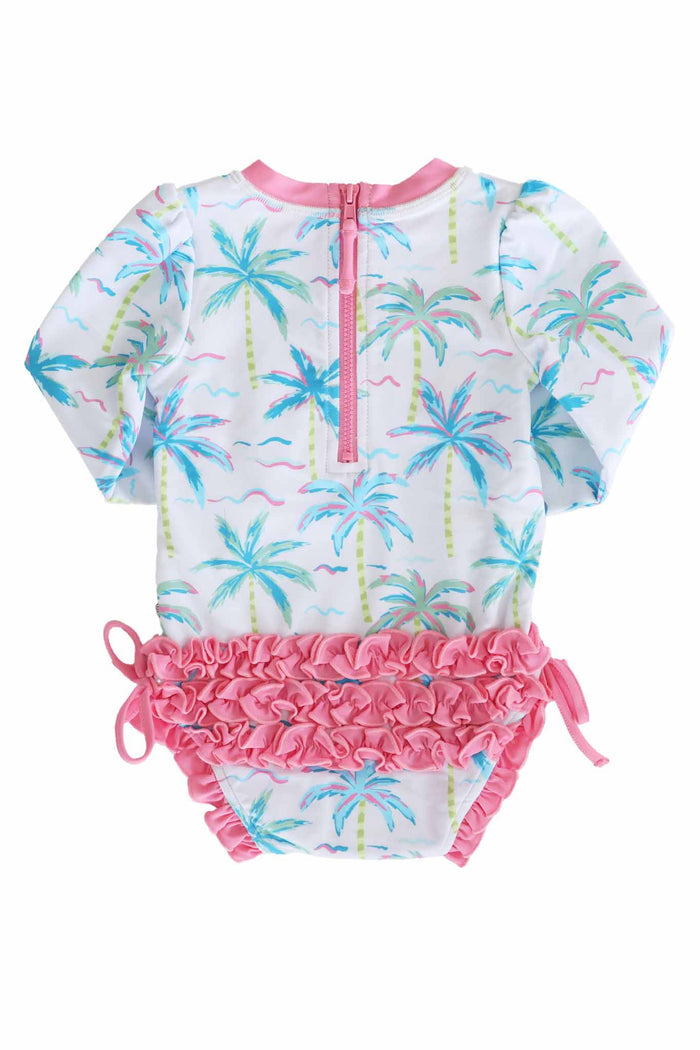LS Swim With Ruffle Bottom | Lagoon