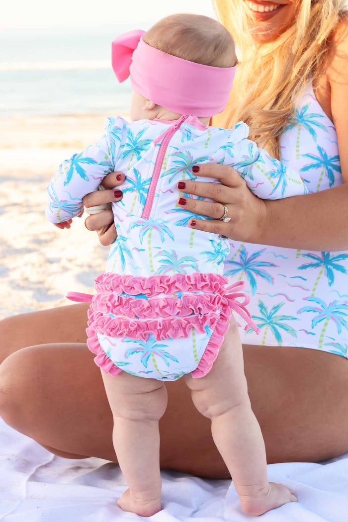 LS Swim With Ruffle Bottom | Lagoon